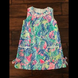 Lilly Pulitzer Mermaid Cove shift dress